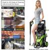 image:image2026NEW Pressure Power Washer with 4 Quick Connect Nozzles Inlet Hose amp Filter Foam Cannon for CarsFencesDrivewaysPatiosHome Cleaning28 X 13 X 13
