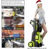 image:image2026Upgraded Pressure Washer 5000PSI with Adjustable Touch Screen 8 Level 34 Tall 4 Quick Connect NozzlesInlet HoseampFilteramp500mlFoam Cannon for CarsFencesDrivewaysHome CleaningRedYellow