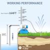 image:imageFOTING 15HP Shallow Well Pump with Pressure Tank 1340GPH Automatic Irrigation Water Booster Jet Pump Water Pumps Booster System 164FT 115V for Home Garden Lawn Farm BlueBlue