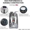 image:imageFOTING Sump Pump 1HP CleanDirty Submersible Water Pump4600GPH Utility Pump Thermoplastic Electric Portable Transfer Water Pump for Swimming Pool Pond Basement with 10ft Power CordAutoStainless Auto