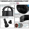 image:imageFOTING Sump Pump 1HP CleanDirty Submersible Water Pump4600GPH Utility Pump Thermoplastic Electric Portable Transfer Water Pump for Swimming Pool Pond Basement with 10ft Power CordAutoAuto