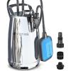 image:imageFOTING Sump Pump 1HP CleanDirty Submersible Water Pump4600GPH Utility Pump Thermoplastic Electric Portable Transfer Water Pump for Swimming Pool Pond Basement with 10ft Power CordAutoStainless Auto