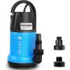 image:imageFOTING Sump Pump 1HP CleanDirty Submersible Water Pump4600GPH Utility Pump Thermoplastic Electric Portable Transfer Water Pump for Swimming Pool Pond Basement with 10ft Power CordAutoManual