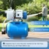 image:imageFOTING Shallow Well Pump Jet Pumps Garden Pump Water Transfer Draining Irrigation Pumps Water Booster Jet Pump Stainless Steel for Home Garden Lawn Farm 15HP wPressure Tank15HP wPressure Tank