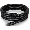 image:imageFOTING 1 Suction Hose Kit with Check Valve PVC Water Intake Hose Set Flexible Tubing Easy to Install for Water Pump Well Sprinkler Garden Booster Pump AllinOne NPT 1inch Thread Adapter 13FT23FT