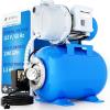 image:imageFOTING Shallow Well Pump Jet Pumps Garden Pump Water Transfer Draining Irrigation Pumps Water Booster Jet Pump Stainless Steel for Home Garden Lawn Farm 15HP wPressure Tank15HP wPressure Tank
