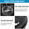 image:imageFOTING Pressure Washer Surface Cleaner Attachment 4000 PSI 30GPM Power Washer Accessory Rotary Brush with 2 Nozzles  14 QuickConnect for Driveway Outdoor Patio Housing Cleaning 1515 inch