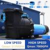 image:imageInAbove Ground Pool Pump Self Primming Pool Pump 15 amp 2 NPT Inlet Connectors 25HP 7000GPH Dual Voltage 115230V2HP 31707000GPH Dual Speed 230V