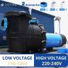 image:imageInAbove Ground Pool Pump Self Primming Pool Pump 15 amp 2 NPT Inlet Connectors 25HP 7000GPH Dual Voltage 115230V2HP 6800GPH Dual Voltage 115230V