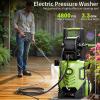 image:image2026NEW Pressure Power Washer 4500PSI with 4 Quick Connect Nozzles Inlet Hose amp Filter Foam Cannon for CarsFencesDrivewaysPatiosHome Cleaning34 X 13 X 13