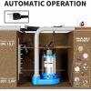 image:imageFOTING Sump Pump Submersible SewageEffluent Pump  Heavy Duty Cast Iron  115V Septic Pump for Sump BasinResidentialSewageBasement 1HP 6000 GPH Sewage Pumps 112 NPT