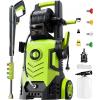 image:image2026NEW Pressure Power Washer 4500PSI with 4 Quick Connect Nozzles Inlet Hose amp Filter Foam Cannon for CarsFencesDrivewaysPatiosHome Cleaning34 X 13 X 13