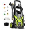 image:imageHigh Pressure Washer 4300PSI with 4 Quick Connect Nozzles Inlet Hose amp Filteramp Foam Cannon for CarsFencesDrivewaysHome Cleaning GreenGreen
