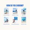 image:imageShibumi Shade 30 Version  WindPowered Beach Tent Shade Canopy  Sets Up in 3 Mins  150 Sq Ft of Shade for up to 8 People  Includes Wind Assist  UPF 50 Sun ProtectionRoyal Blue  Teal