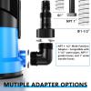 image:imageFOTING Sump Pump 34HP Automatic Submersible Water Pump 2400GPH Thermoplastic Electric Portable Transfer Water Pump for Swimming Pool Garden Pond Basement with 16ft Cord Drain Down to 004inchDrain Up to 004inch