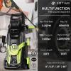 image:image2026NEW Pressure Power Washer 4500PSI with 4 Quick Connect Nozzles Inlet Hose amp Filter Foam Cannon for CarsFencesDrivewaysPatiosHome Cleaning GreenGreen