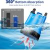 image:imageFOTING Sump Pump 14HP 1676GPH Portable Submersible Water Pump for CleanampDirty Water Removal Thermoplastic Electric Utility Pump with 10FT Cord for Pool Draining Hot Tub Garden Basement BlueBlue