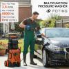 image:image5000 MAX PSI Pressure Washer 2026 NEW Touch Screen 8 Level 4 Nozzles and FOAM Cannon Power Cleaner RedRed