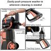 image:image5000 MAX PSI Pressure Washer 2026 NEW Touch Screen 8 Level 4 Nozzles and FOAM Cannon Power Cleaner RedRed