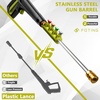 image:image2026Upgraded Pressure Washer 5000PSI with Adj8Level Touch Screen 34 Tall Power Washer 4 Quick Connect Nozzles Inlet HoseampFilteramp500mlFoam Cannon for CarsFencesDrivewaysHome Cleaning YellowYellow
