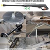 image:image4500 MAX PSI Pressure Washer 2026 NEW 4 Nozzles and FOAM Cannon Power Cleaner RedRed