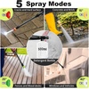 image:image4500 MAX PSI Pressure Washer 2026 NEW 4 Nozzles and FOAM Cannon Power Cleaner RedYellow