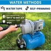 image:imageFOTING 15HP Shallow Well Pump wPressure Tank 1340GPH Jet Pumps Garden Pump Water Transfer Draining Irrigation Pumps Water Booster Jet Pump Stainless Steel for Home Garden Lawn Farm BlueBlue