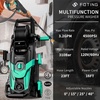 image:image2026NEW Pressure Power Washer 4500PSI with 4 Quick Connect Nozzles Inlet Hose amp Filter Foam Cannon for CarsFencesDrivewaysPatiosHome Cleaning Navy Blue