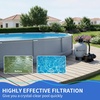 image:image2026New Sand Filter Pump with Timer for Above Ground Pool Pool Pumps Above Ground with 6Way Valve Pool Sand Filter for Efficient Circulation amp Filtration 18in18in