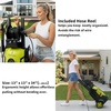 image:image2026Upgraded Pressure Washer 5000PSI with Adj8Level Touch Screen 34 Tall Power Washer 4 Quick Connect Nozzles Inlet HoseampFilteramp500mlFoam Cannon for CarsFencesDrivewaysHome Cleaning GreenYellow