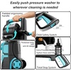 image:image2026Upgraded Pressure Washer 5000PSI with Adj8Level Touch Screen 34 Tall Power Washer 4 Quick Connect Nozzles Inlet HoseampFilteramp500mlFoam Cannon for CarsFencesDrivewaysHome Cleaning GreenGreen