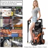 image:imageFOTING 2026new Pressure Power Washer 4800PSI with 4 Quick Connect NozzlesInlet Hose amp Filter Foam Cannon for CarsFencesDrivewaysPatiosHome BlueRed