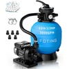image:image2026New Sand Filter Pump with Timer for Above Ground Pool Pool Pumps Above Ground with 7Way MultiPort Valve Pool Sand Filter for HighEfficient Filtration amp Circulation 12inch12inch