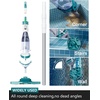 image:imageFOTING Cordless Pool Vacuum for Above Ground Pool 195 GPM AllAngle HeadampLED DisplayHandheld Rechargeable Spa Vacuum Cleaner for Inground Pools for Hot Tub DebrisShallow StepsGreen