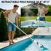 image:imageHandheld Hot Tub Spa Pool Vacuum 19 gallonsmin Cordless Rechargeable Pool Vacuum for Above Ground Pool 60 Mins Running Time Ideal for Leaves Cleaning Debris and Sand UnderwaterGreen