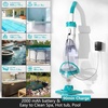 image:imageHandheld Hot Tub Spa Pool Vacuum 19 gallonsmin Cordless Rechargeable Pool Vacuum for Above Ground Pool 60 Mins Running Time Ideal for Leaves Cleaning Debris and Sand UnderwaterGreen