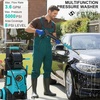 image:image2026New Pressure Power Washer 5000PSI with Adjustable Touch Screen 8 Level 34 Tall 4 Quick Connect NozzlesInlet HoseampFilteramp500mlFoam Cannon for CarsFencesDrivewaysHome Cleaning BlueBlue