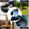 image:imageFOTING 34HP Submersible Sump Pump4500 GPH Cast Iron SewageEffluent PumpAutomatic Tethered Float SwitchSeptic Pump for BasementSeptic TankBasinSewage Well112 NPT Discharge Dark BlueDark Blue