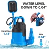 image:imageFOTING Sump Pump High Flow CleanampDirty Submersible Water Pump with Float Switch Thermoplastic Electric Portable Utility Pump for Pool Draining Hot Tub Garden Basement LargeLarge