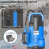 image:imageFOTING Sump Pump High Flow CleanampDirty Submersible Water Pump with Float Switch Thermoplastic Electric Portable Utility Pump for Pool Draining Hot Tub Garden Basement LargeExtra Large