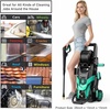 image:imagePressure Washer 4700PSI with 4 Quick Connect NozzlesInlet Hose amp Filter Foam Cannon for CarsFencesDrivewaysPatiosHome GreenBlue