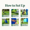 image:imageShibumi Park Vista Sun Shade Canopy Portable Pop Up Sun Shelter for Grass Freestanding Lightweight Backyard amp Outdoor Shade Tent for Sports Sidelines Soccer Parks amp Playgrounds 14 PeopleOcean