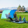 image:imageShibumi Park Vista Sun Shade Canopy Portable Pop Up Sun Shelter for Grass Freestanding Lightweight Backyard amp Outdoor Shade Tent for Sports Sidelines Soccer Parks amp Playgrounds 14 PeopleOcean