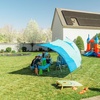 image:imageShibumi Park Vista Sun Shade Canopy Portable Pop Up Sun Shelter for Grass Freestanding Lightweight Backyard amp Outdoor Shade Tent for Sports Sidelines Soccer Parks amp Playgrounds 14 PeopleCoastal Sage