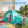 image:imageWhiteFang Baby Beach Tent UPF 50 UV Protection Sun Shelter 709 x 453 x 433 Portable Beach Play Tent with Spacious Interior amp Mesh Ventilation WindResistant Beach Shade for Toddlers amp KidsAqua Play Green