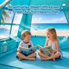 image:imageWhiteFang Baby Beach Tent UPF 50 UV Protection Sun Shelter 709 x 453 x 433 Portable Beach Play Tent with Spacious Interior amp Mesh Ventilation WindResistant Beach Shade for Toddlers amp KidsAqua Play Green