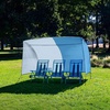 image:imageShibumi Park Vista Sun Shade Canopy Portable Pop Up Sun Shelter for Grass Freestanding Lightweight Backyard amp Outdoor Shade Tent for Sports Sidelines Soccer Parks amp Playgrounds 14 PeopleSummer Sky