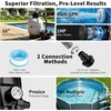 image:imageFOTING 2026New Sand Filter Pump with Timer for Above Ground Pool Pool Pumps Above Ground with 6Way Valve Pool Sand Filter for Efficient Circulation amp Filtration 18in16in